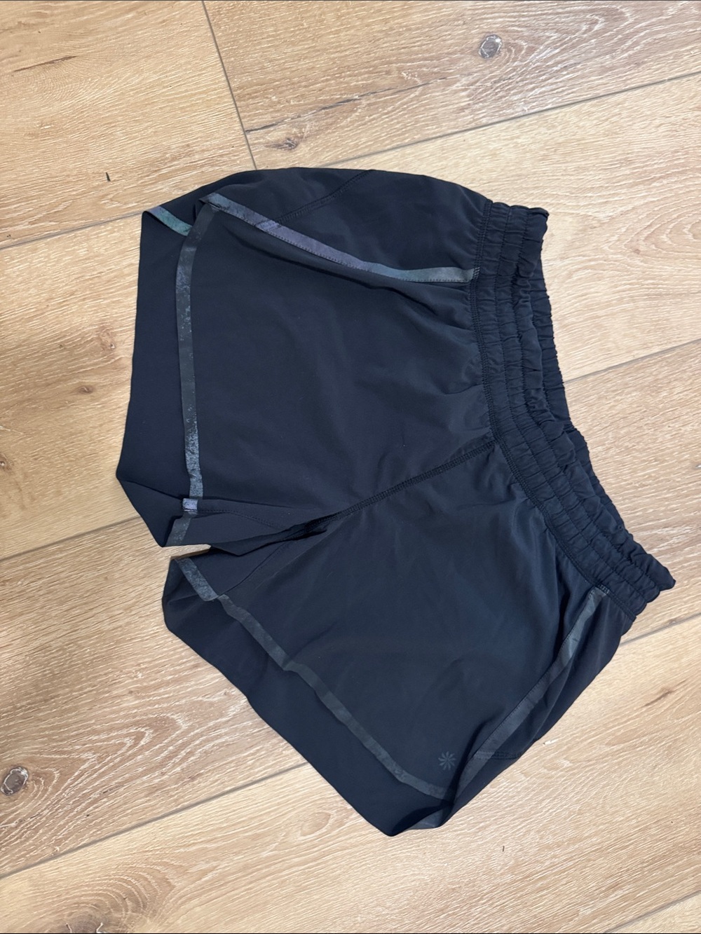 Athleta Black Performance Shorts with Elastic Waist